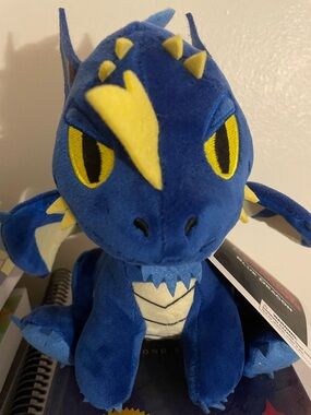 NWT - 7” Dungeons and Dragons (D&D) Blue Dragon Plush